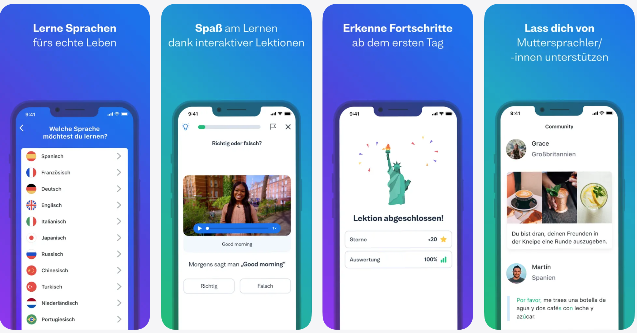 Busuu App Screenshot