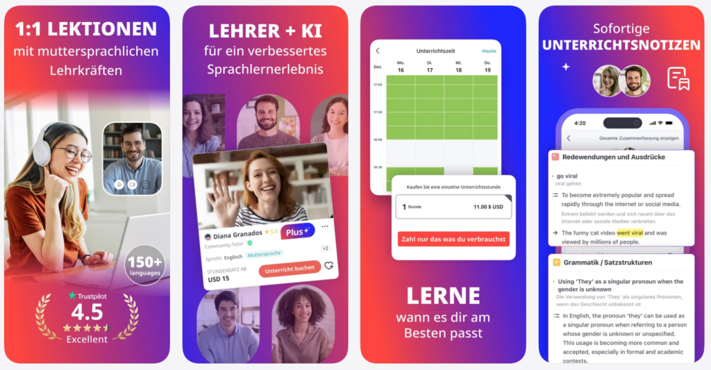 italki App Screenshot